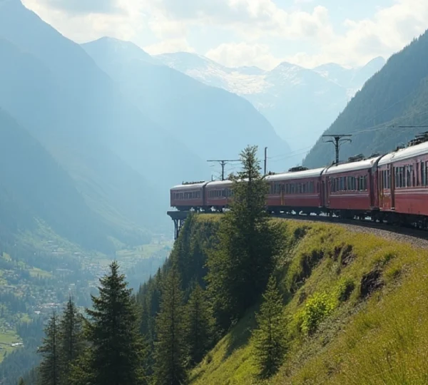 Ride scenic trains