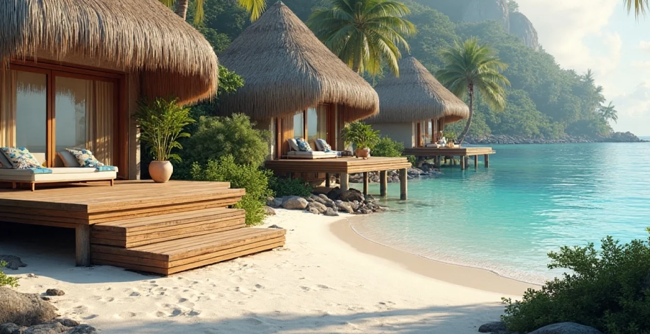 Tropical bungalows