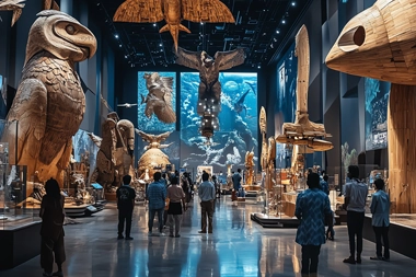 Family activities and nightlife venues in urban centers